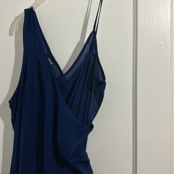 a.n.a Women’s Lined ,sleeveless, Navy  Blue Dress L - Picture 10 of 10